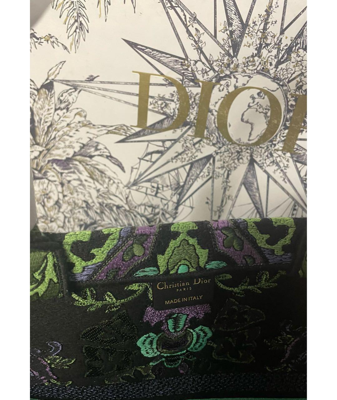 CHRISTIAN DIOR Мульти жаккардовая сумка тоут, фото 3