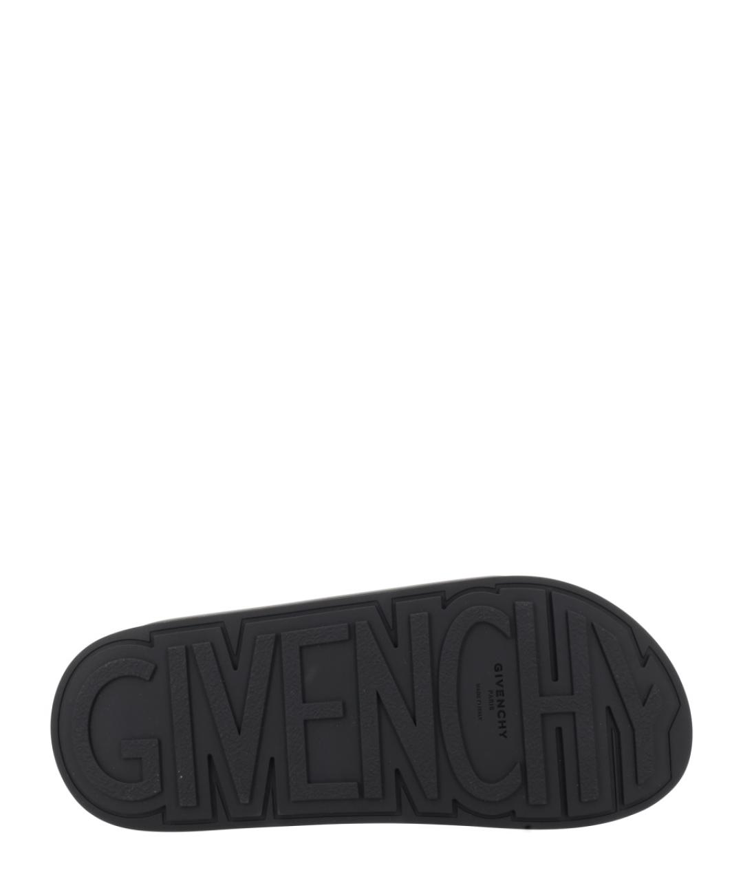 GIVENCHY Черные шлепанцы, фото 5