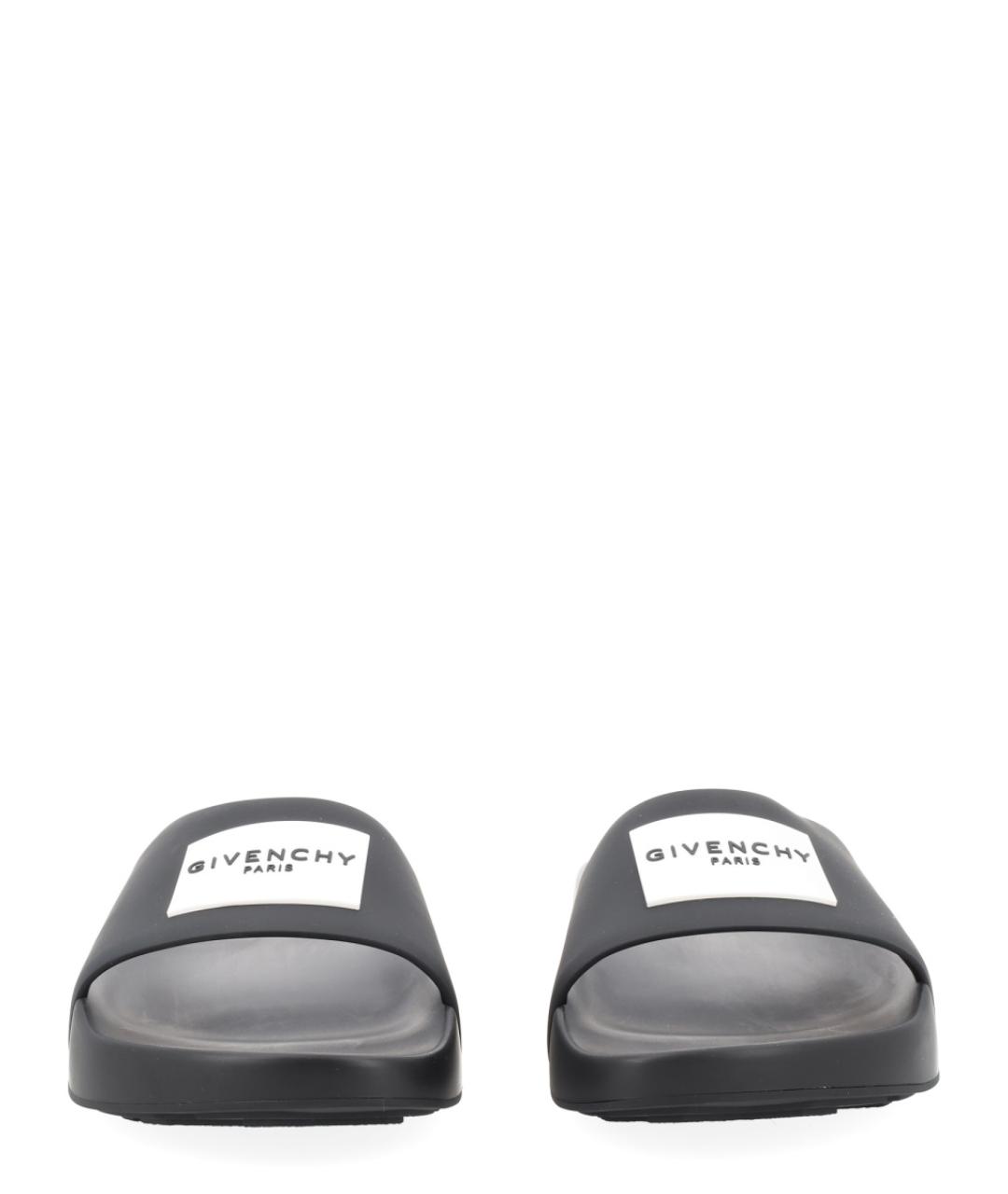 GIVENCHY Черные шлепанцы, фото 3