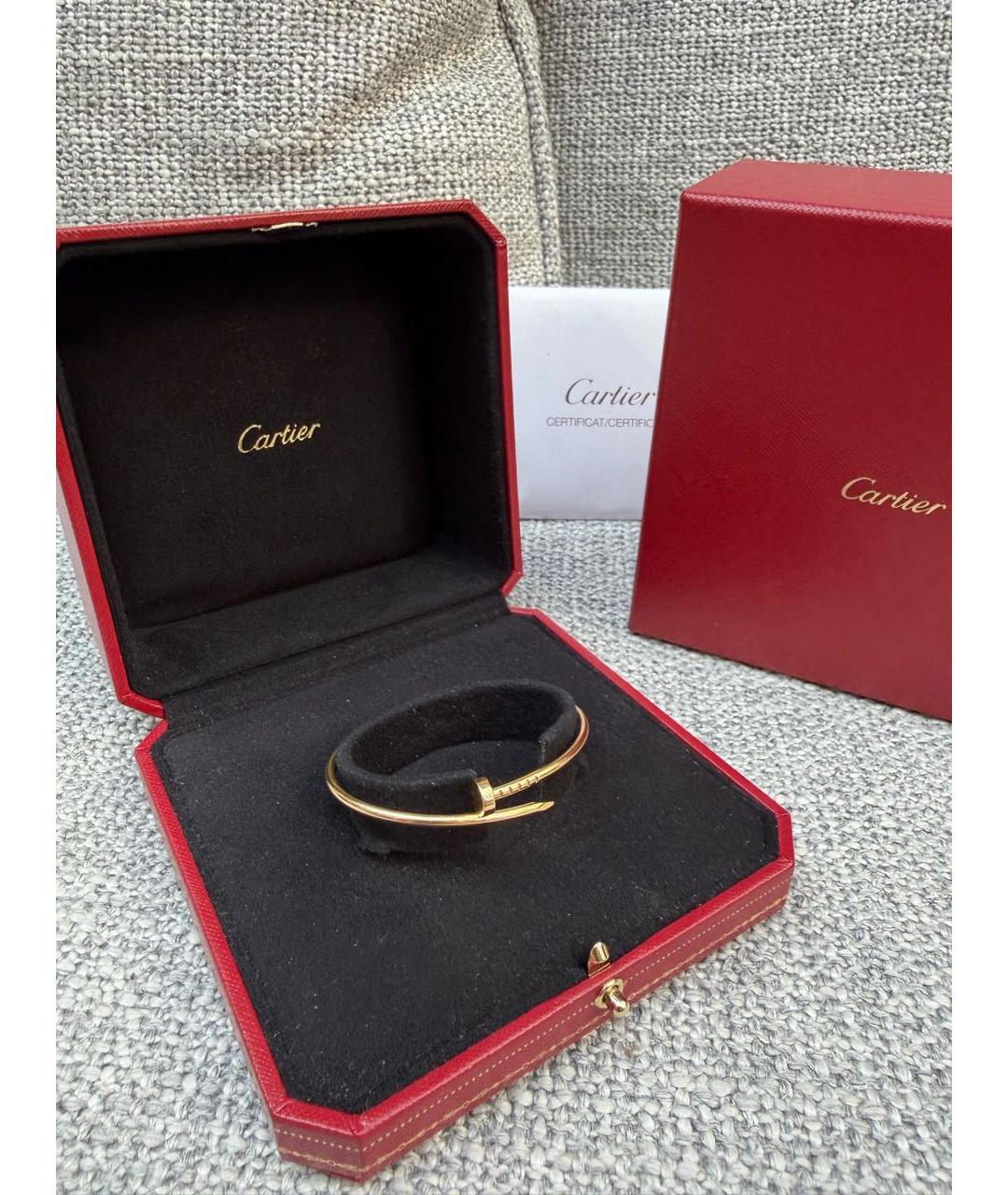 CARTIER Золотой браслет из желтого золота, фото 2