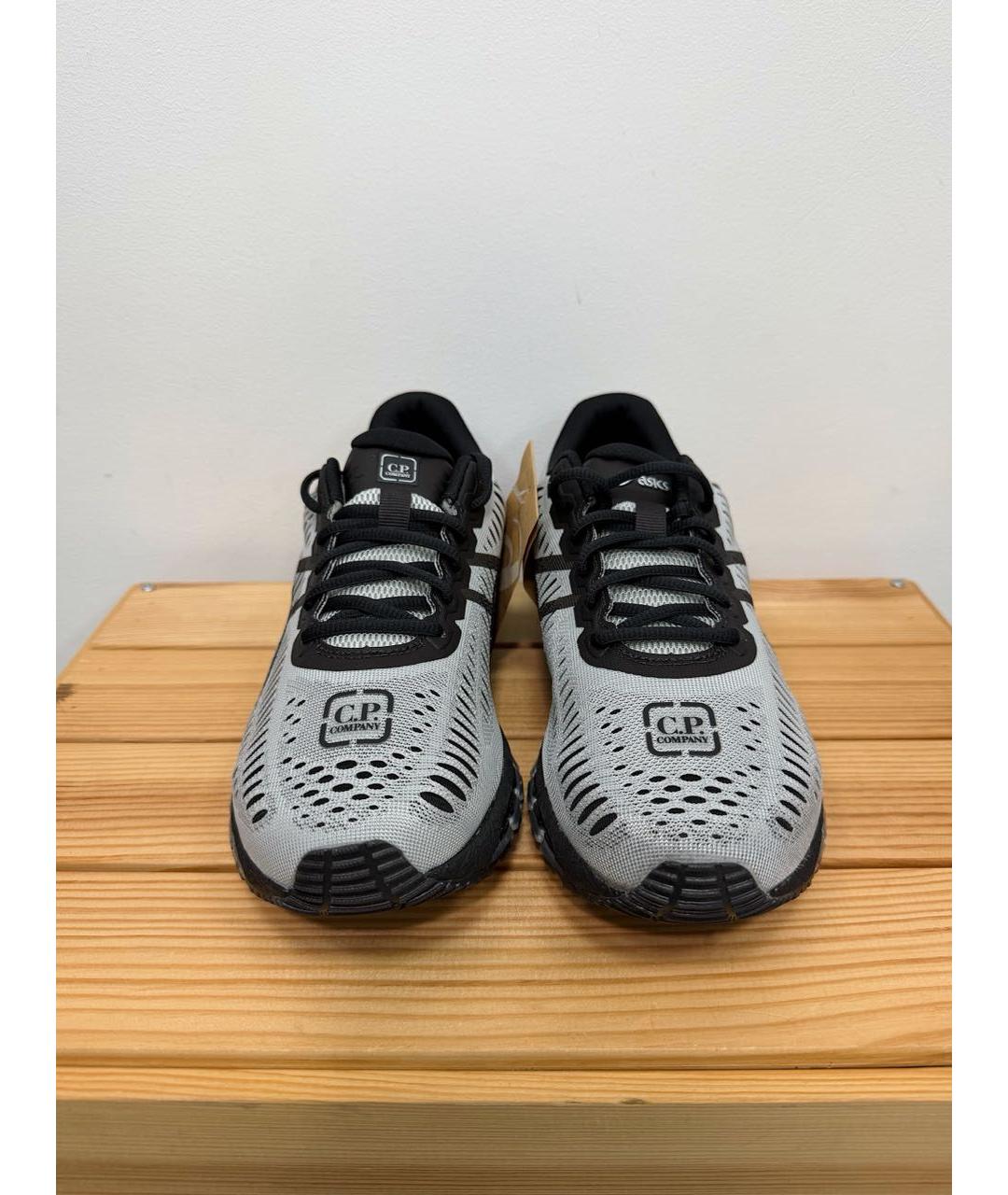 CP COMPANY Серые текстильные низкие кроссовки / кеды, фото 2