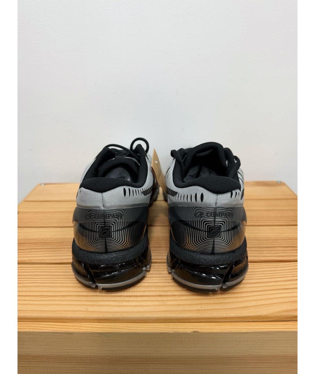 CP COMPANY Серые текстильные низкие кроссовки / кеды, фото 4