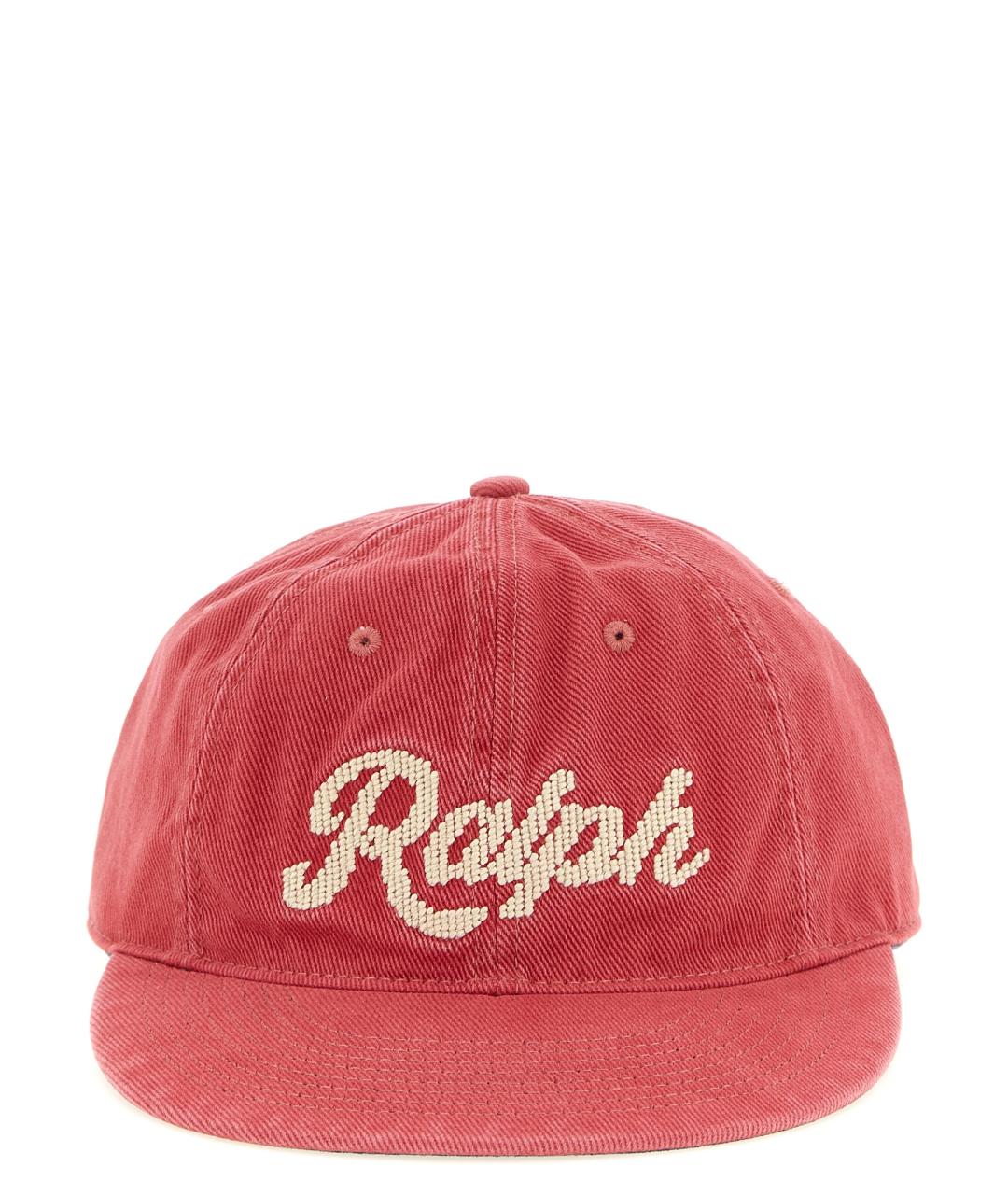 POLO RALPH LAUREN Красная хлопковая кепка/бейсболка, фото 1