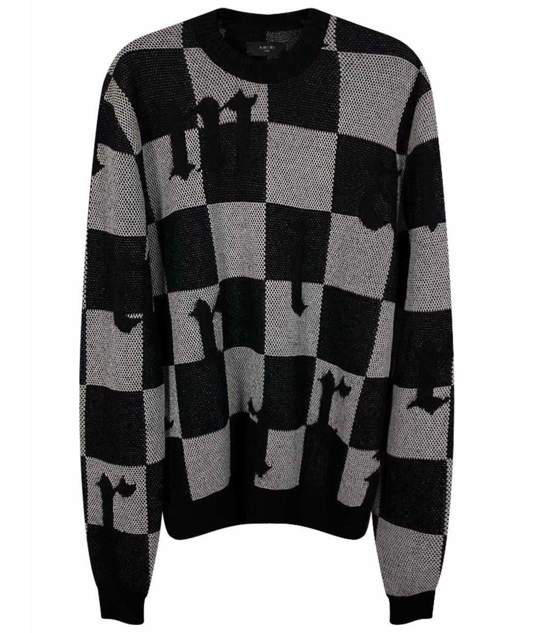 AMIRI Черный кашемировый джемпер / свитер, фото 1