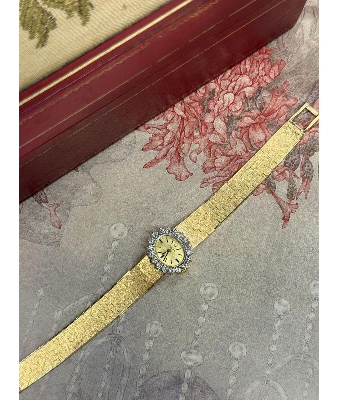 ROLEX Золотые часы из желтого золота, фото 3