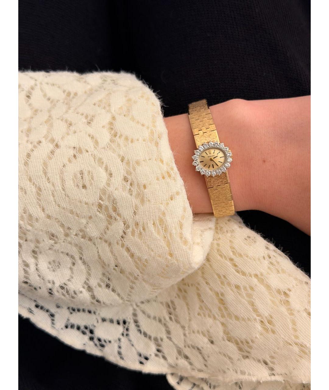 ROLEX Золотые часы из желтого золота, фото 4