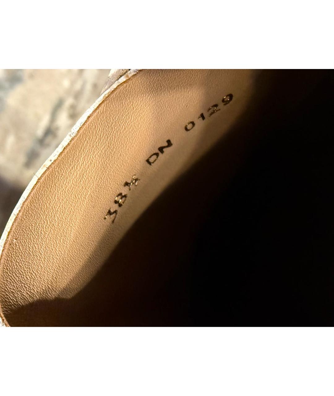 GIVENCHY Белые кожаные слипоны, фото 6