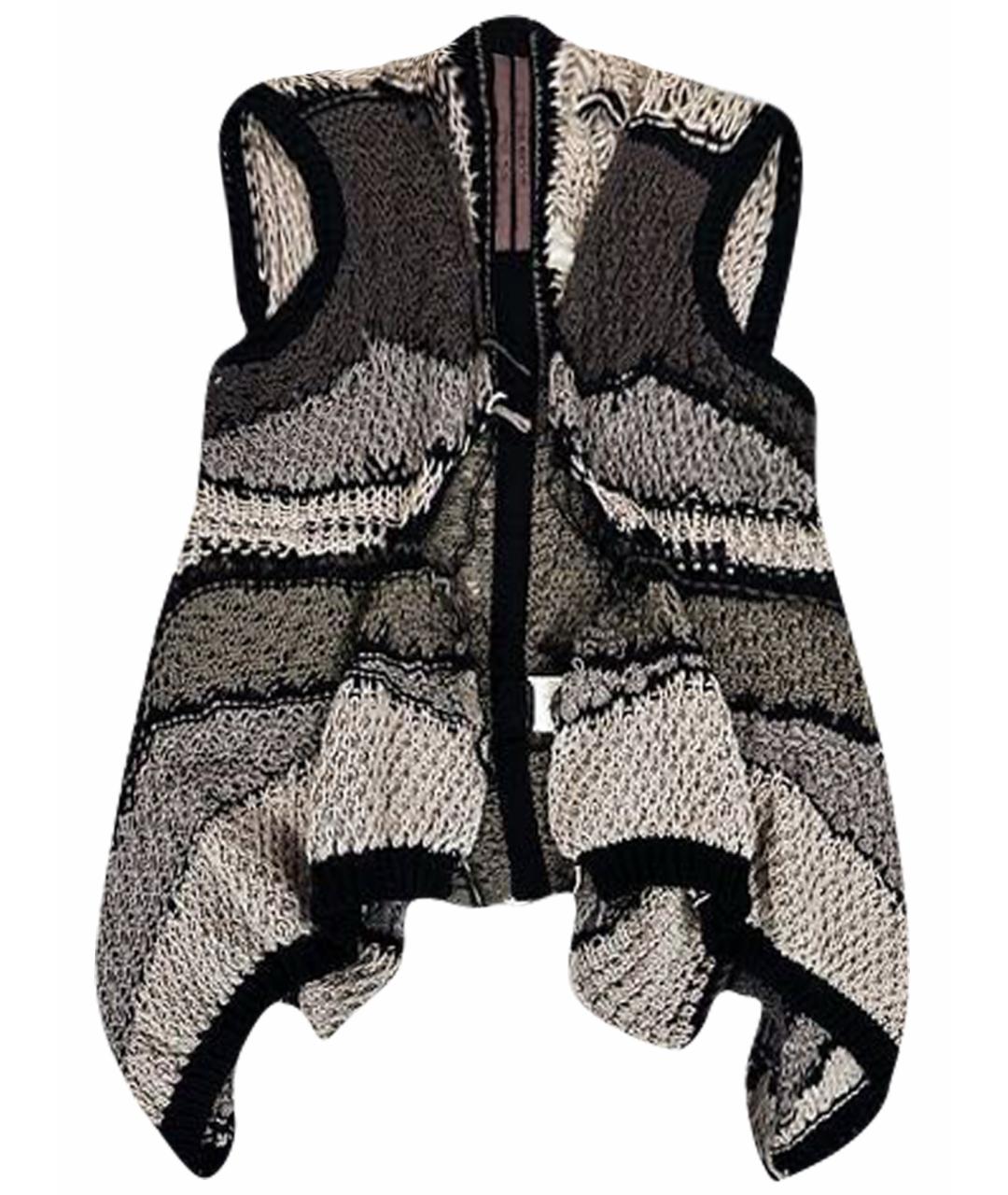 RICK OWENS Бежевая хлопковая жилетка, фото 1