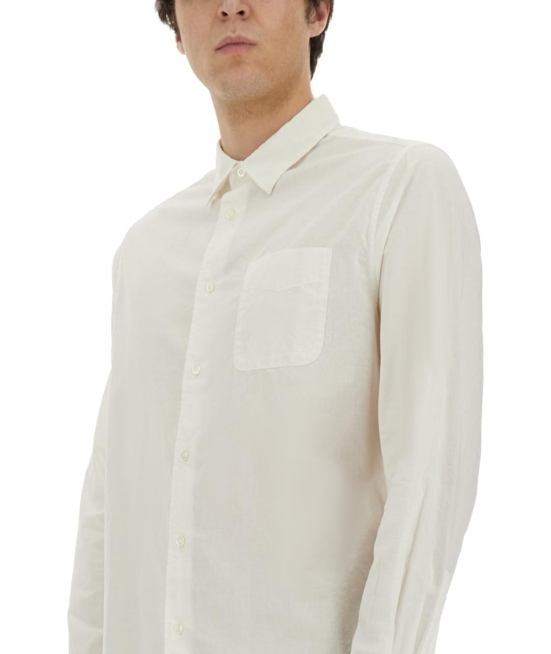 WOOLRICH Белая хлопковая кэжуал рубашка, фото 2