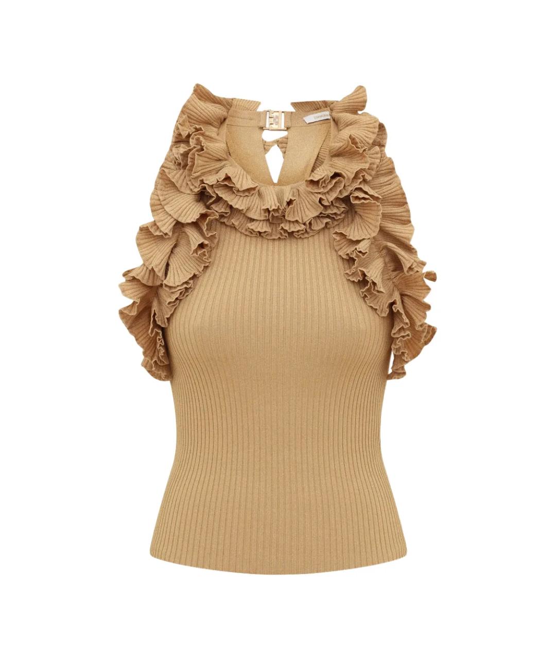 ZIMMERMANN Бежевый костюм с юбками, фото 5