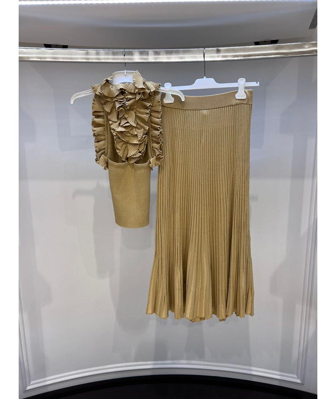 ZIMMERMANN Бежевый костюм с юбками, фото 4