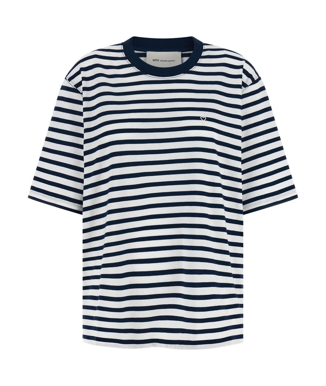 Ami Paris Мульти хлопковая футболка, фото 1