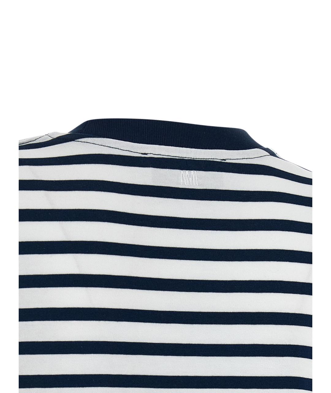 Ami Paris Мульти хлопковая футболка, фото 4