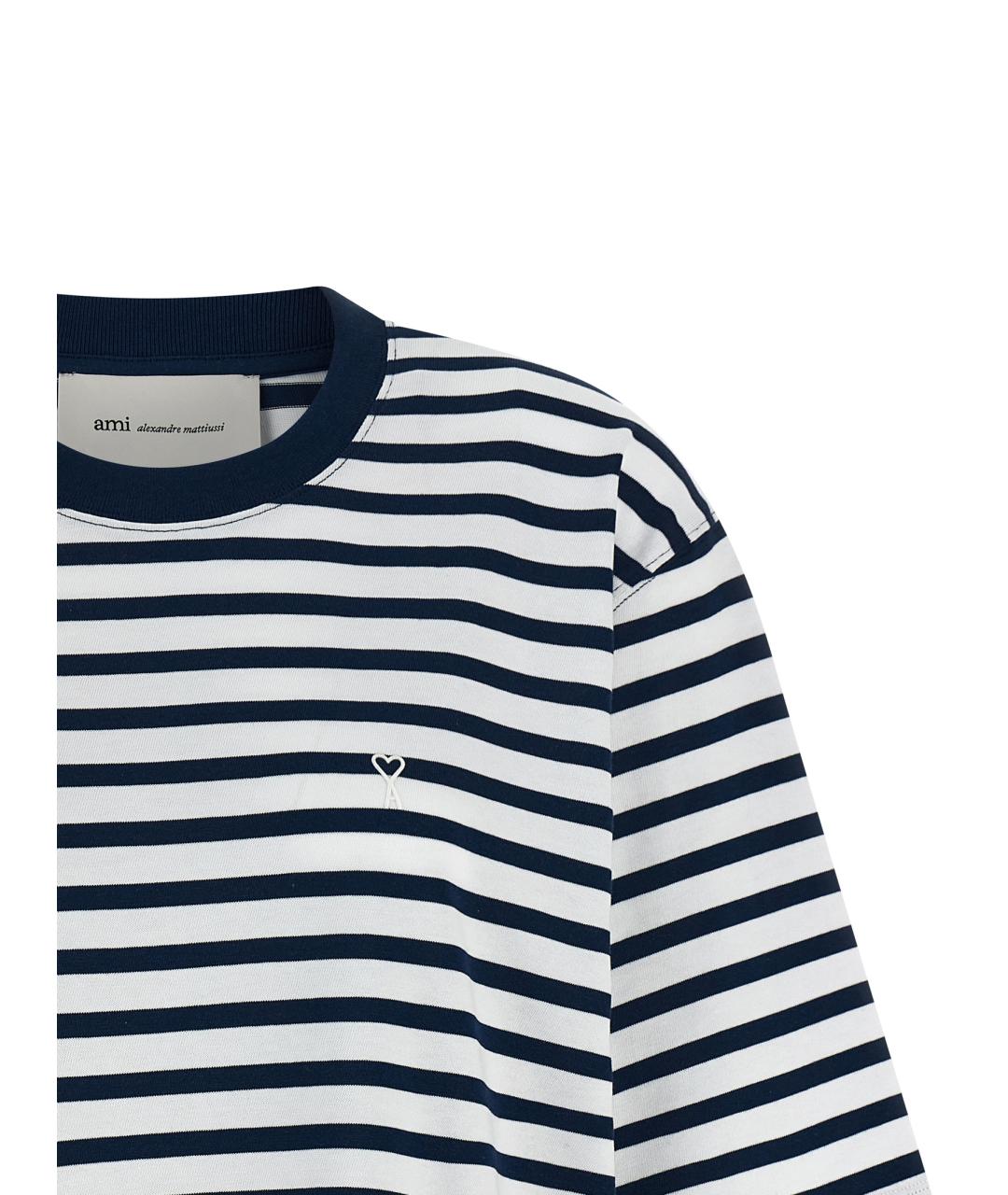 Ami Paris Мульти хлопковая футболка, фото 3