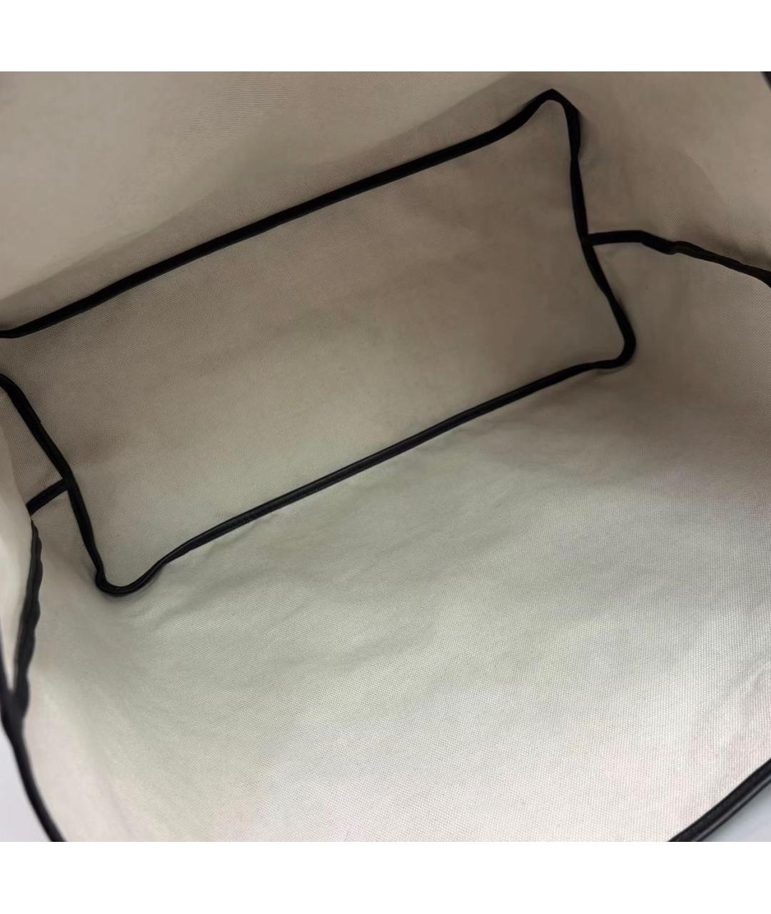 GOYARD Черная кожаная сумка тоут, фото 5