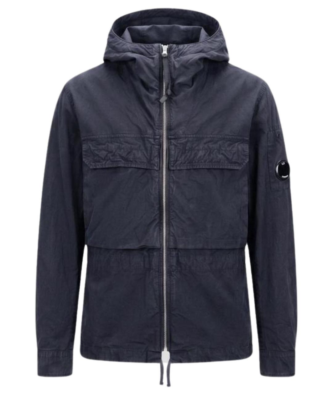 CP COMPANY Черная хлопковая куртка, фото 1