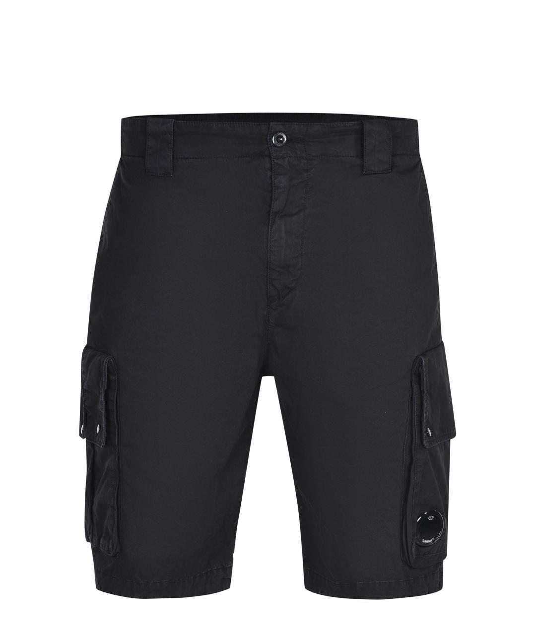 CP COMPANY Черные шорты, фото 1