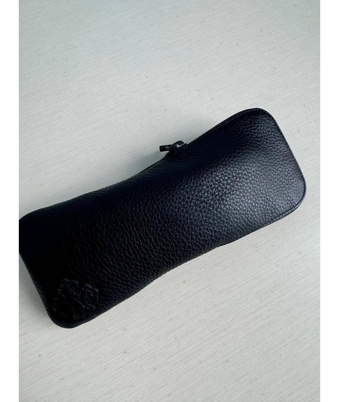 CHROME HEARTS Черные пластиковые солнцезащитные очки, фото 4