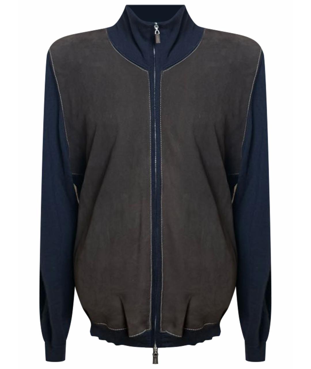 SVEVO Коричневый кашемировый кардиган, фото 1