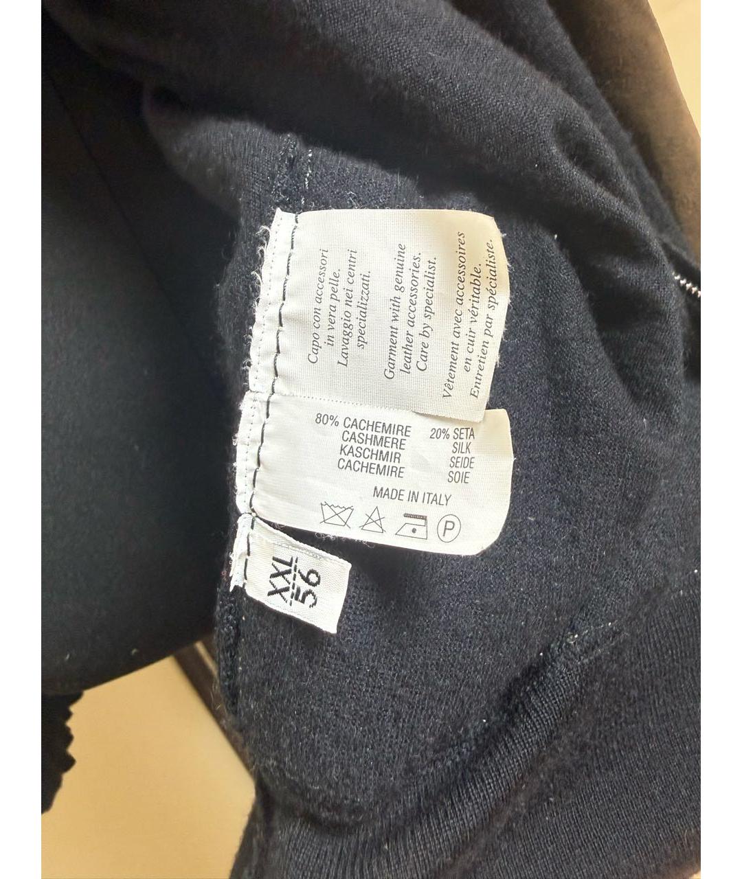 SVEVO Коричневый кашемировый кардиган, фото 4