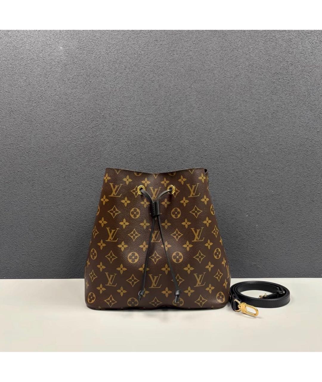 LOUIS VUITTON Коричневая сумка через плечо, фото 8