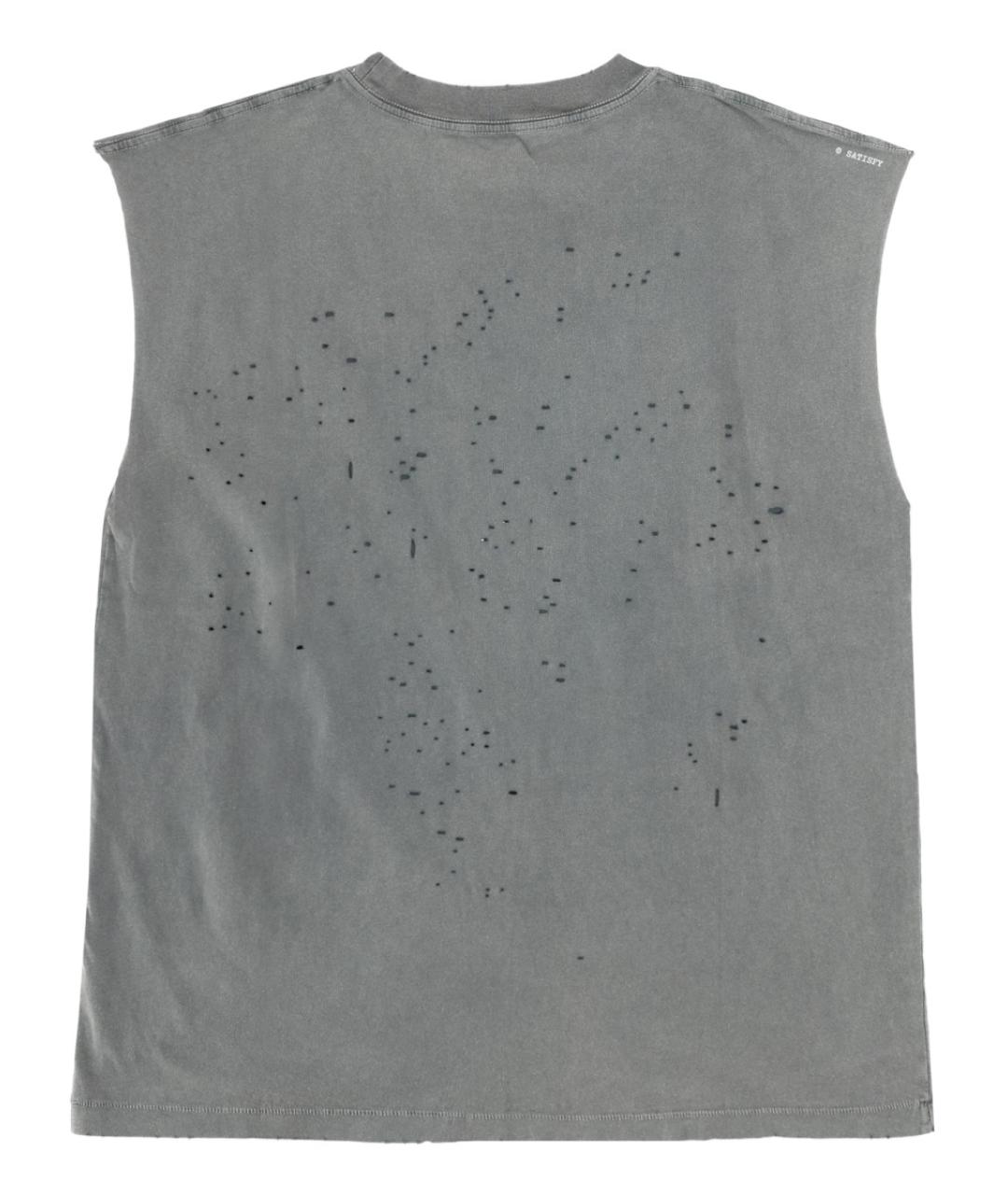 SATISFY Черная майка, фото 2