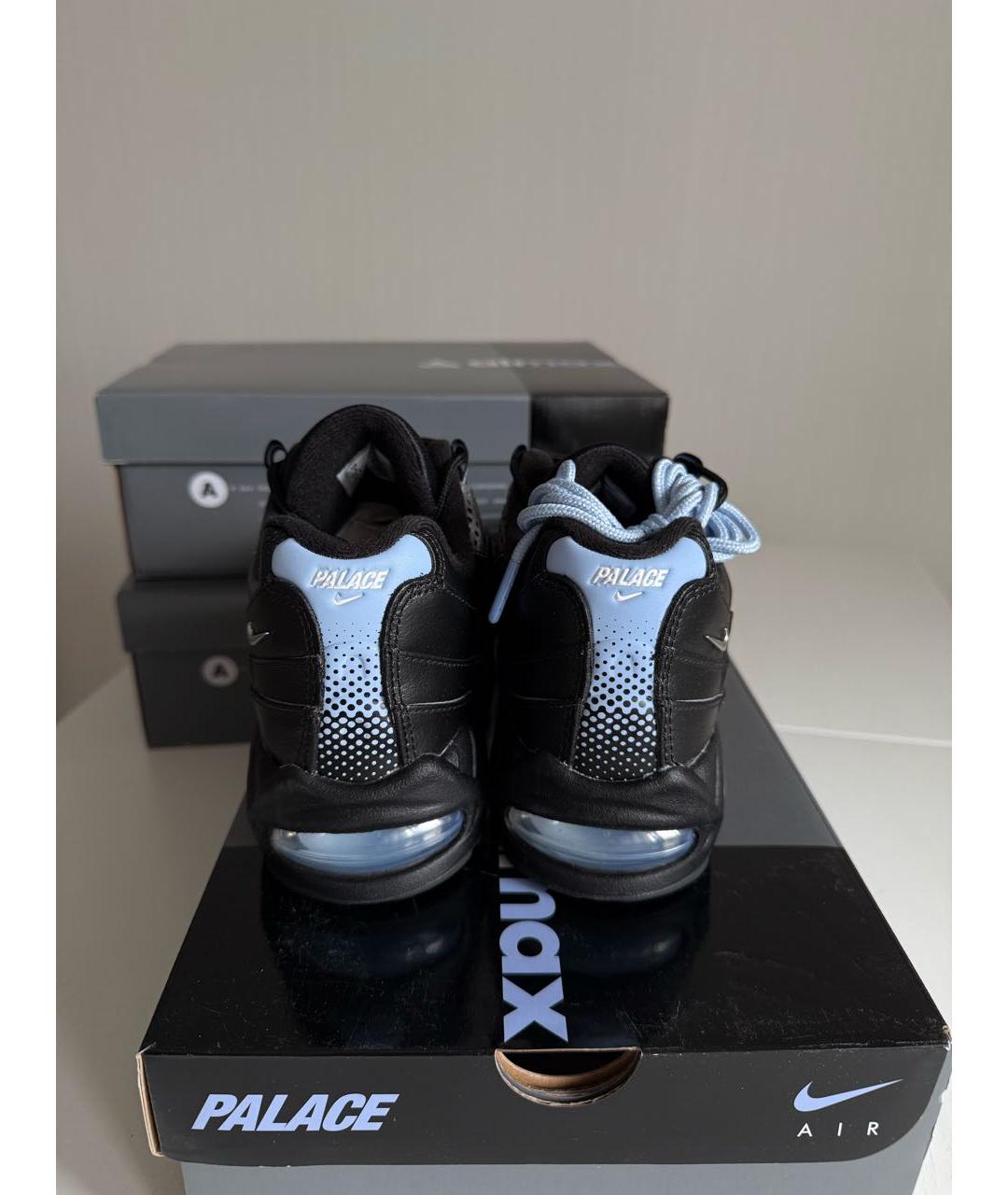 NIKE Серебряные текстильные низкие кроссовки / кеды, фото 5