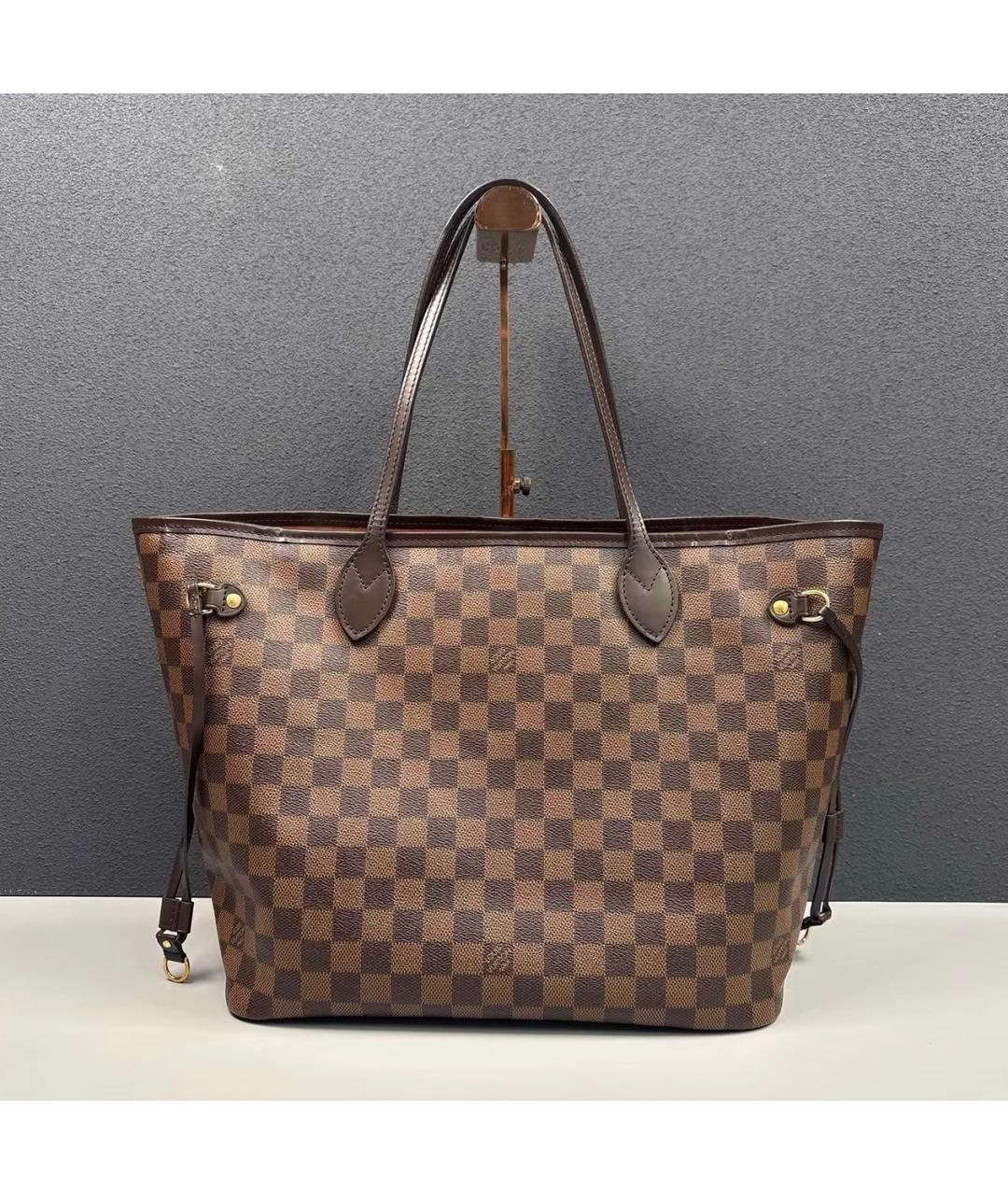 LOUIS VUITTON Коралловая кожаная сумка тоут, фото 2