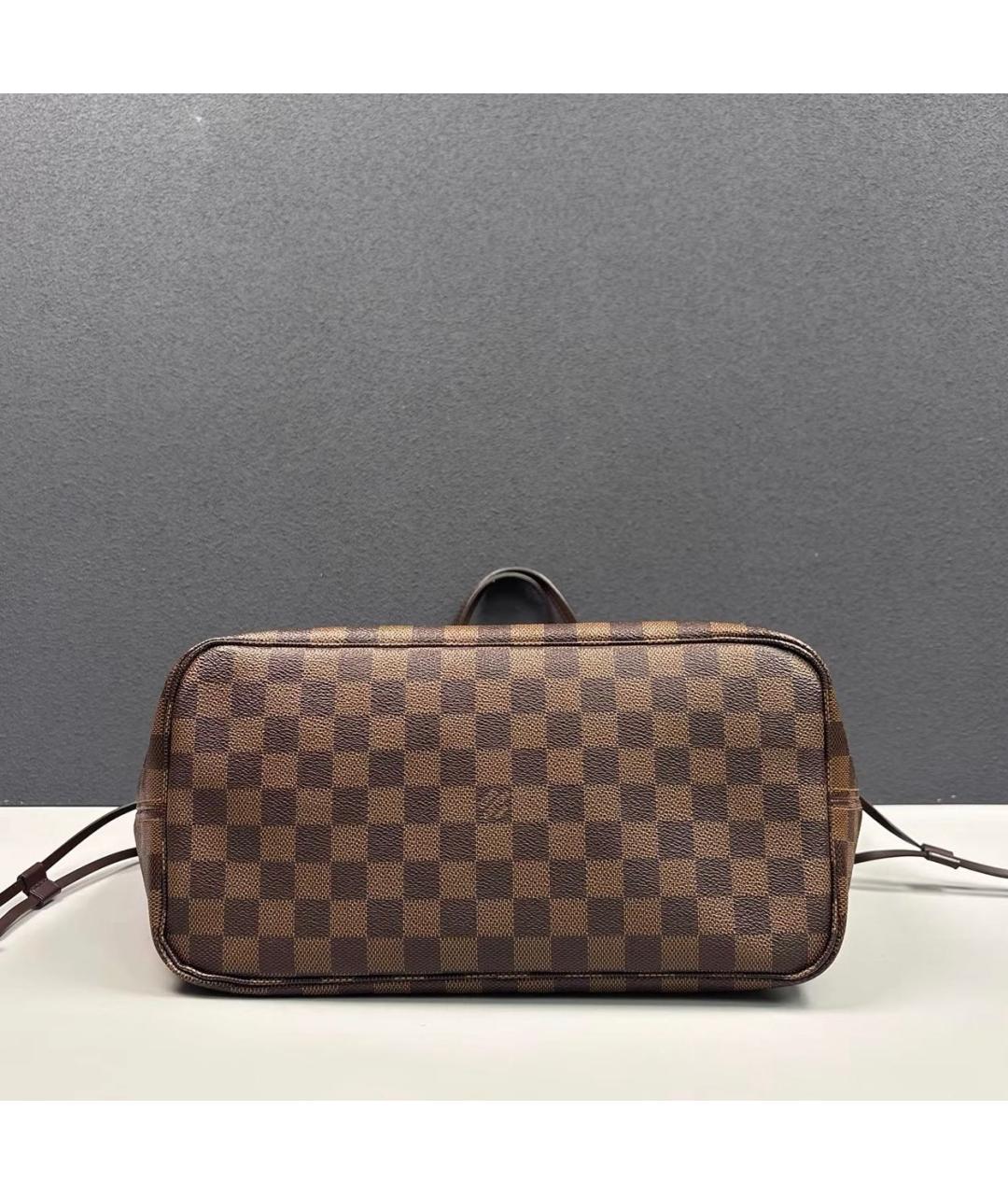 LOUIS VUITTON Коралловая кожаная сумка тоут, фото 5