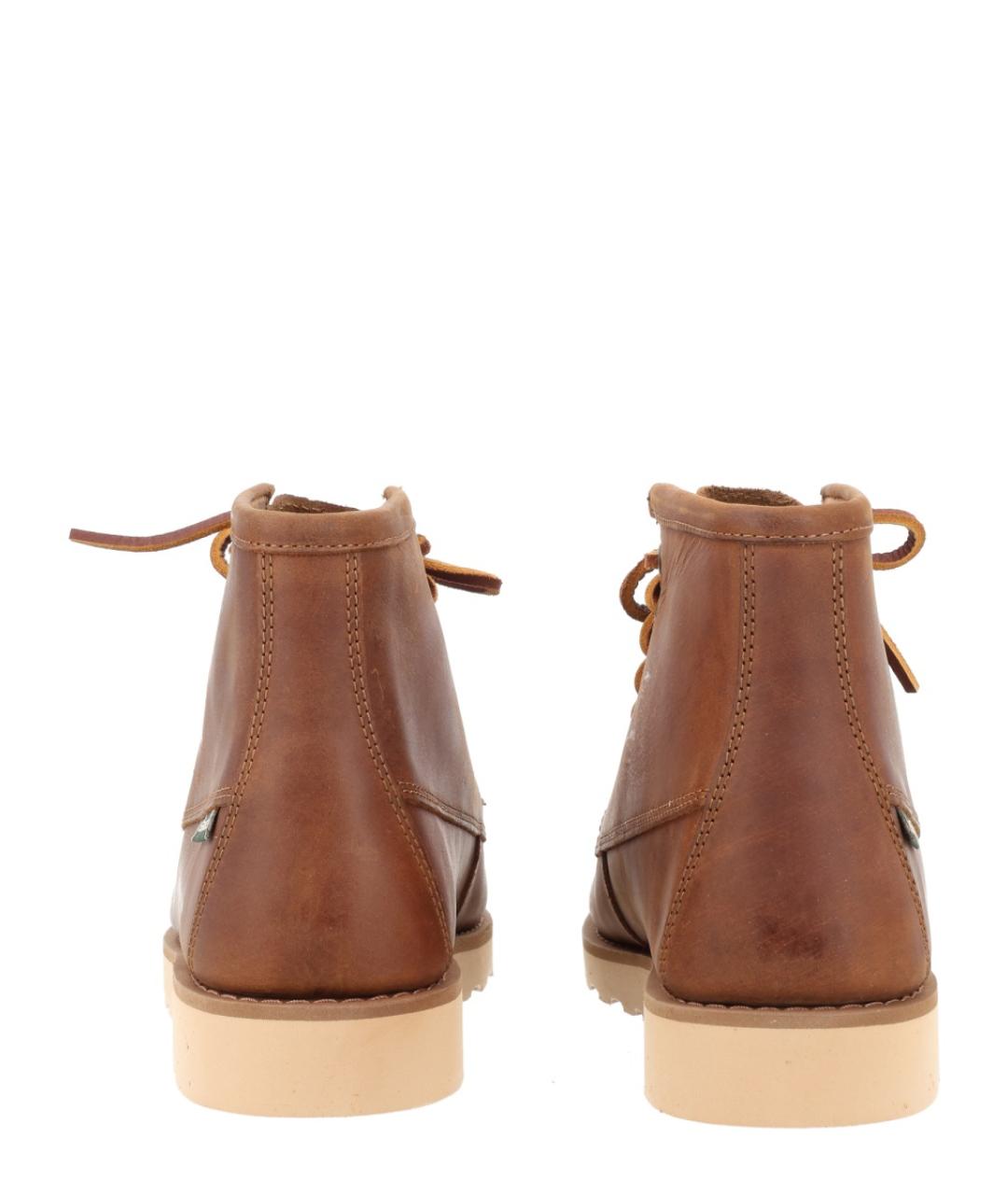 SEBAGO Коричневые кожаные низкие ботинки, фото 4
