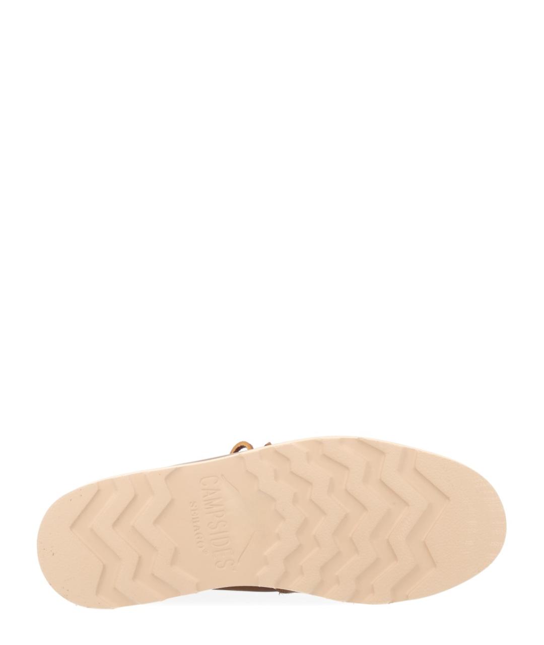 SEBAGO Коричневые кожаные низкие ботинки, фото 5