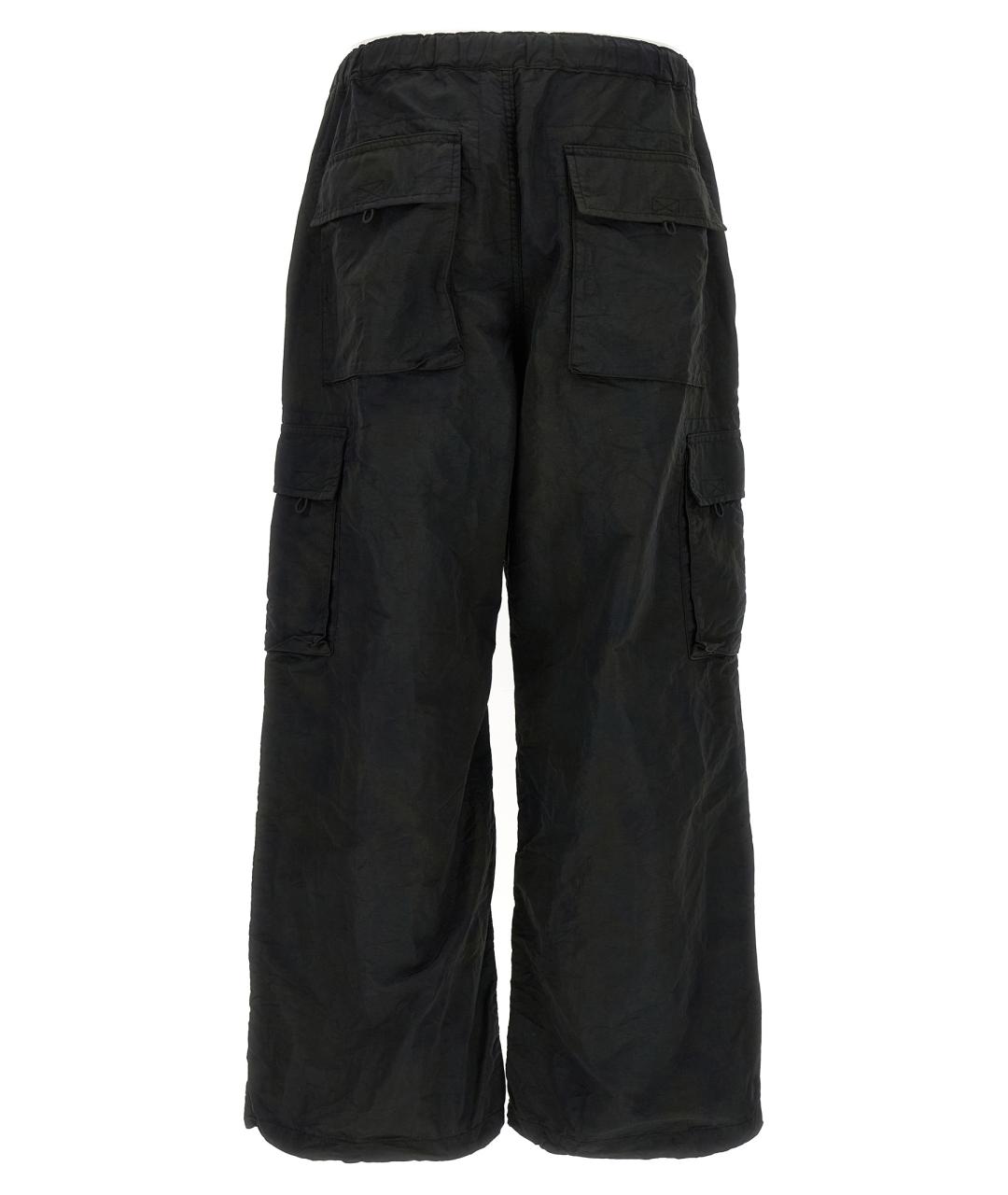 COMME DES GARÇONS HOMME PLUS Черные полиамидовые повседневные брюки, фото 1