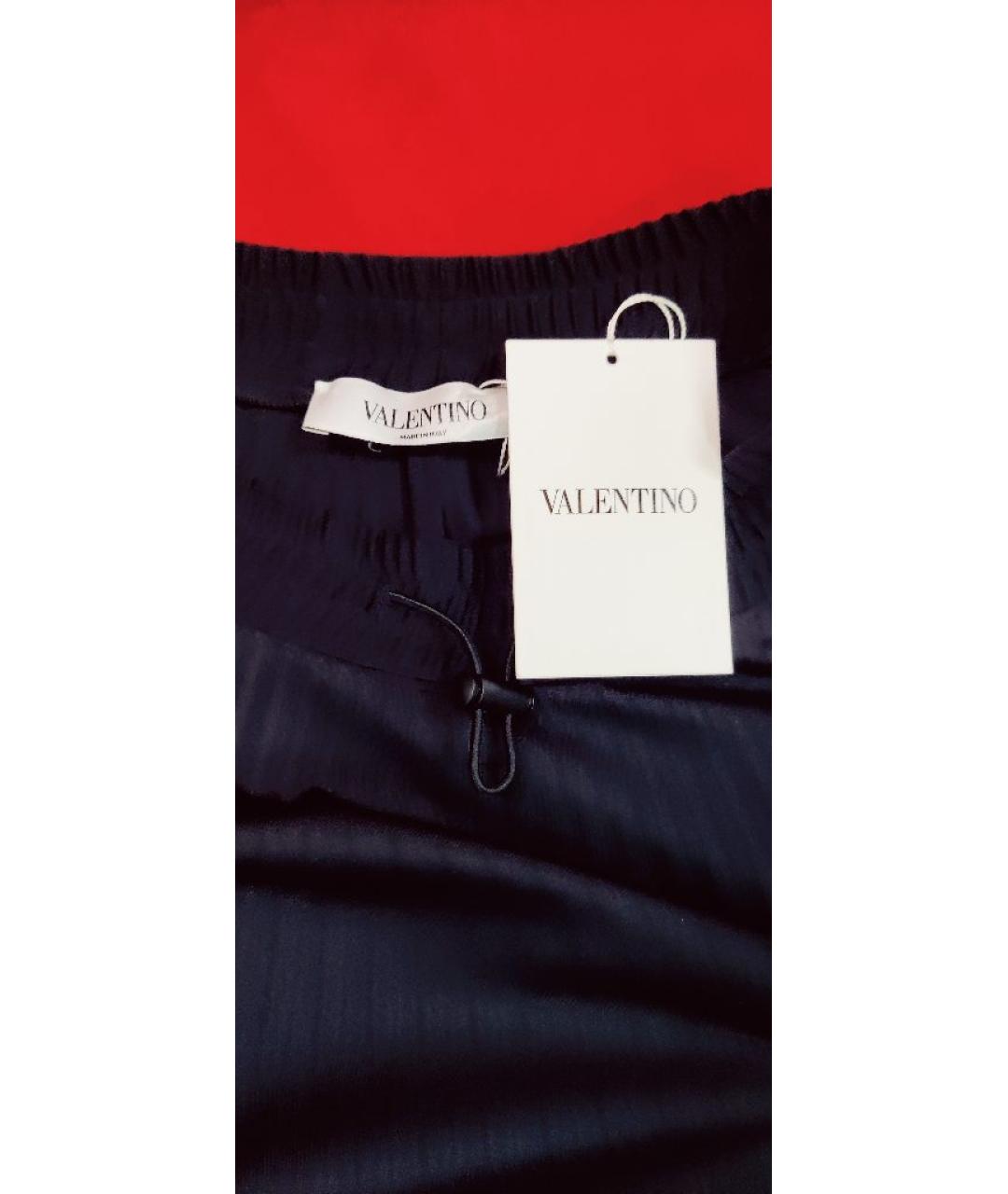 VALENTINO Черная полиамидовая юбка макси, фото 3