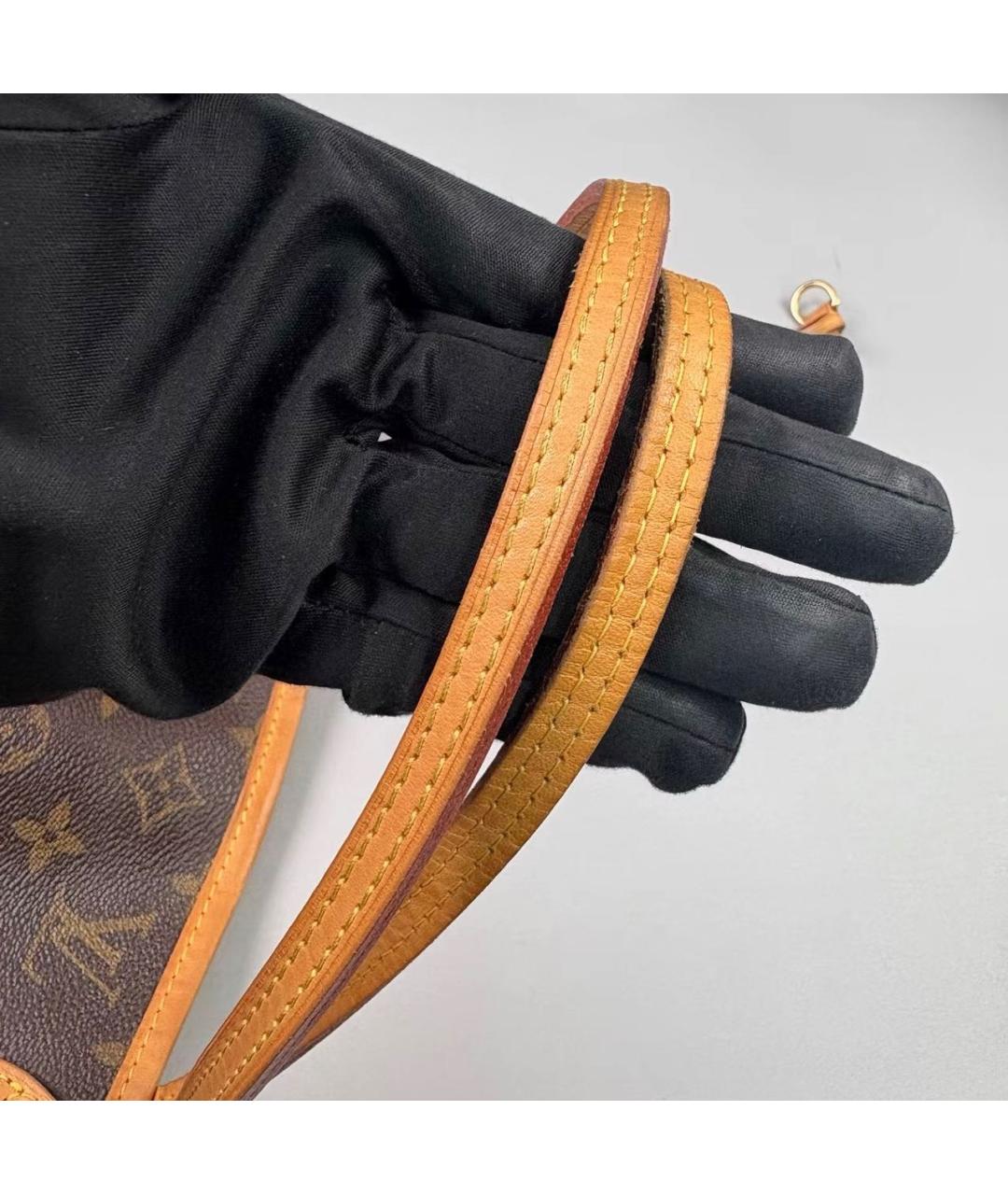 LOUIS VUITTON Коричневая сумка тоут, фото 8