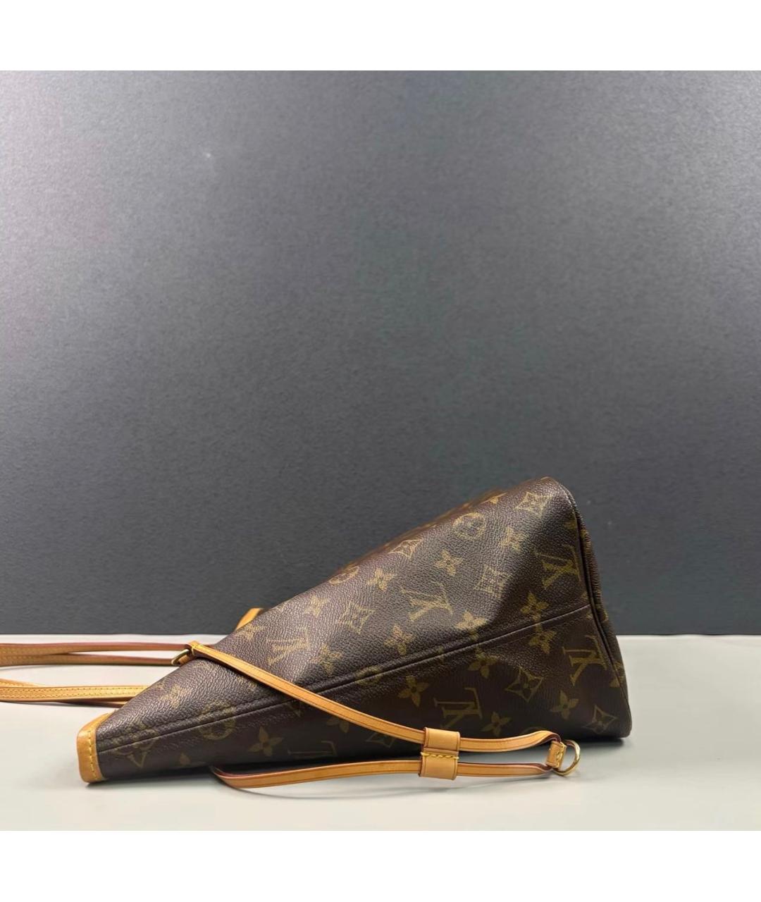 LOUIS VUITTON Коричневая сумка тоут, фото 3