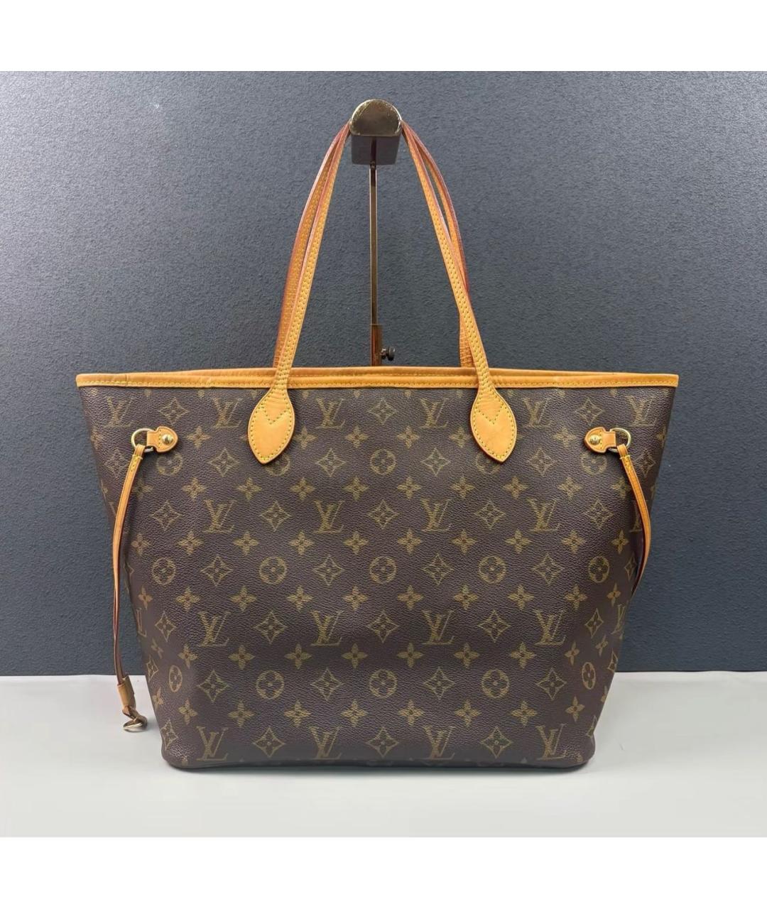 LOUIS VUITTON Коричневая сумка тоут, фото 2