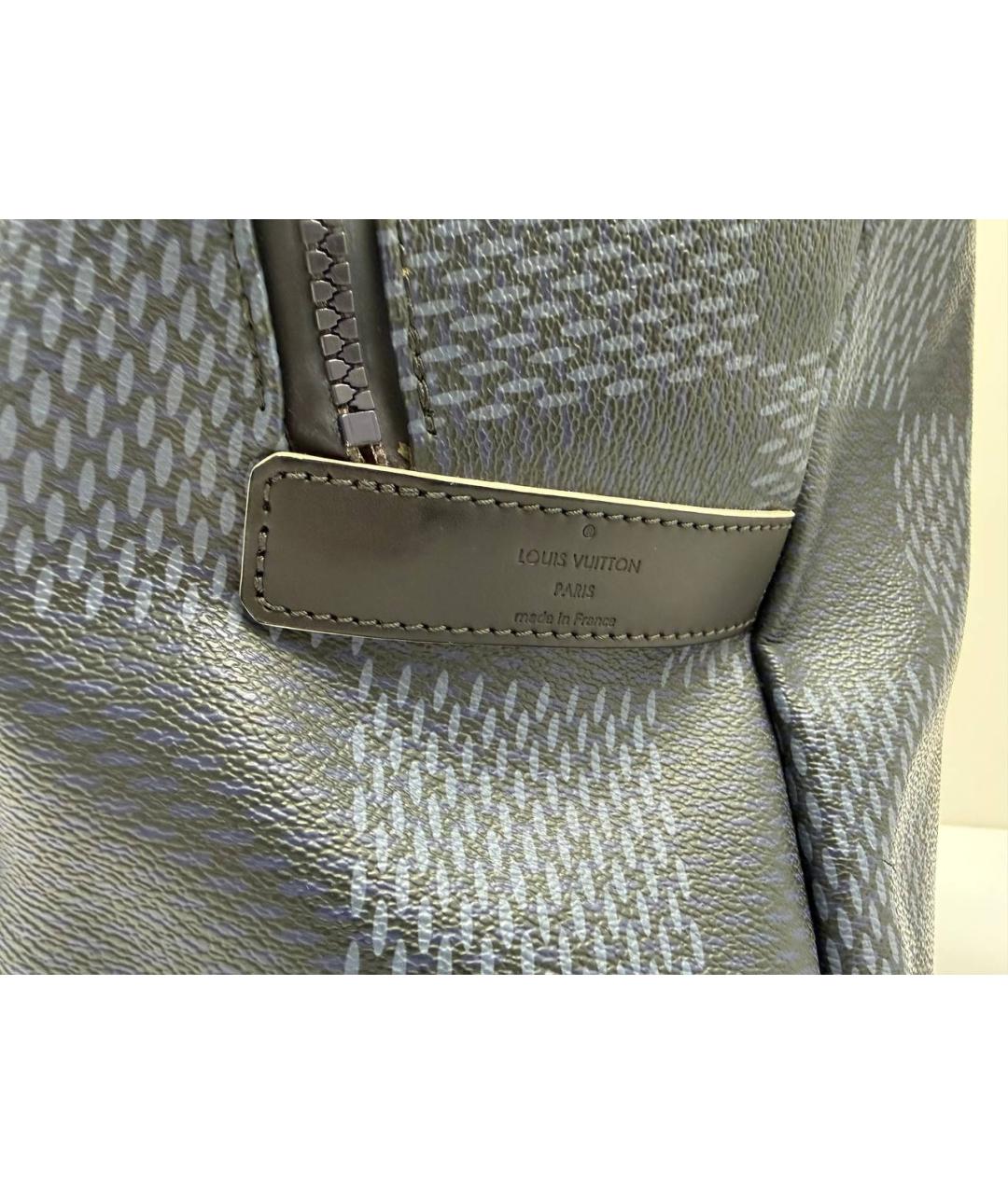 LOUIS VUITTON Темно-синий рюкзак, фото 6