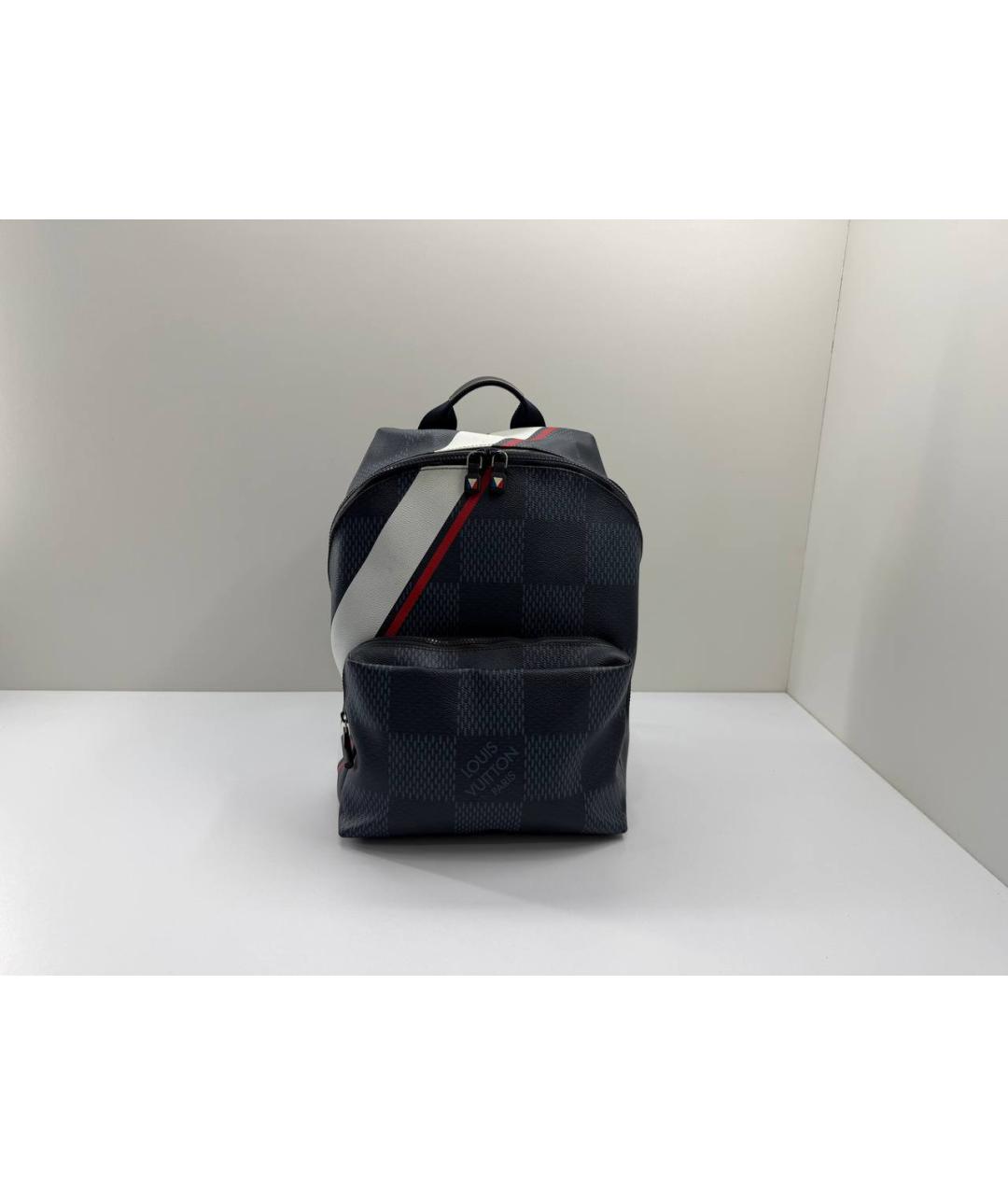 LOUIS VUITTON Темно-синий рюкзак, фото 2