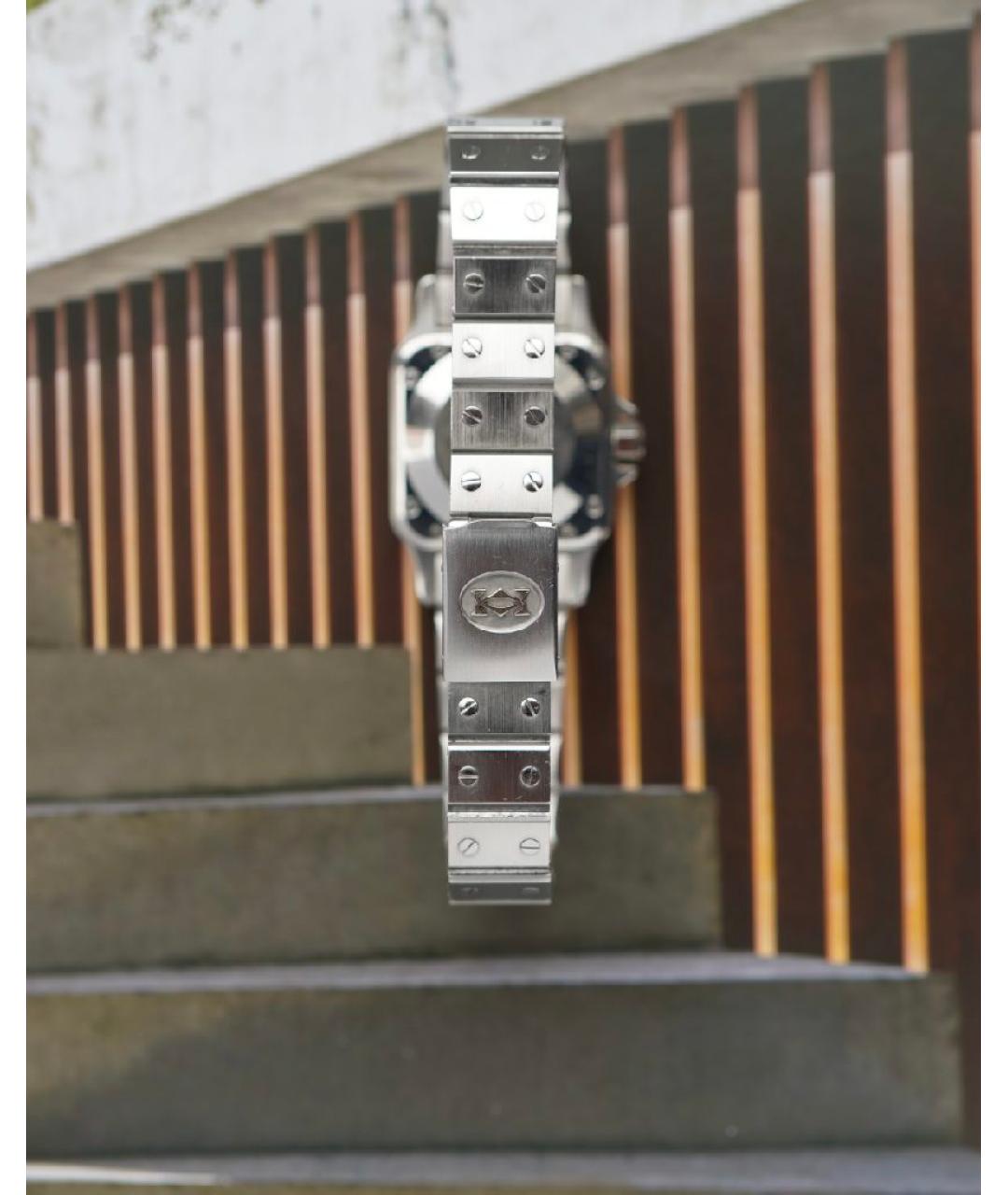 CARTIER Белые часы, фото 3