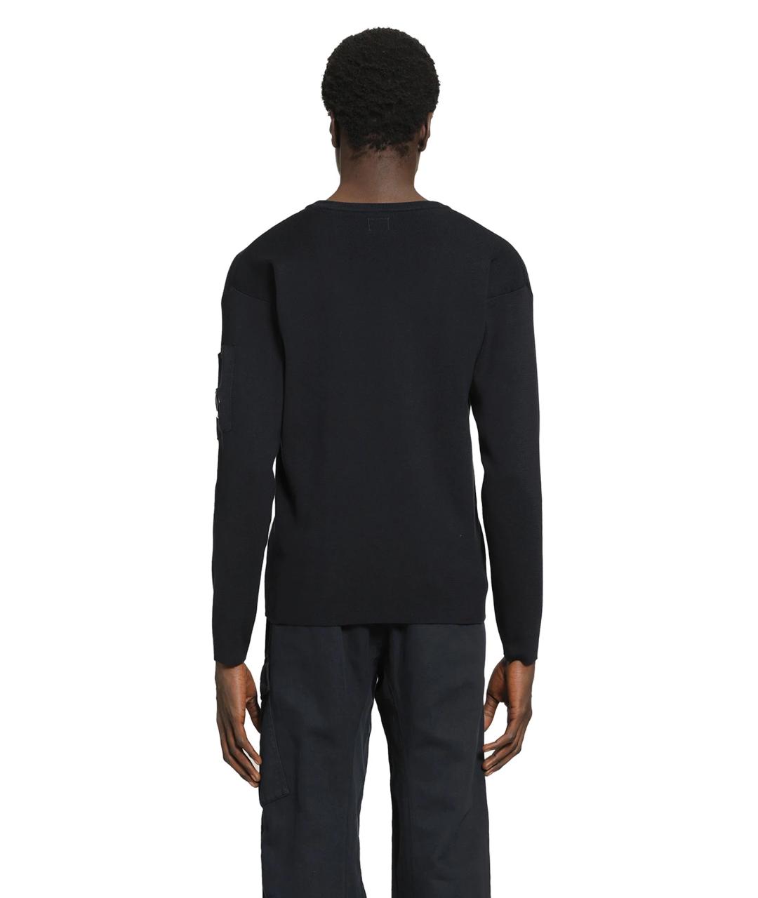 CP COMPANY Темно-синий хлопковый джемпер / свитер, фото 3