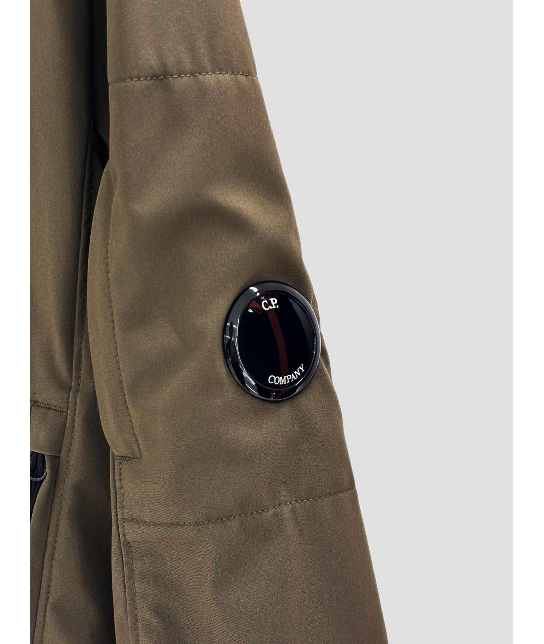 CP COMPANY Зеленая полиэстеровая куртка, фото 3