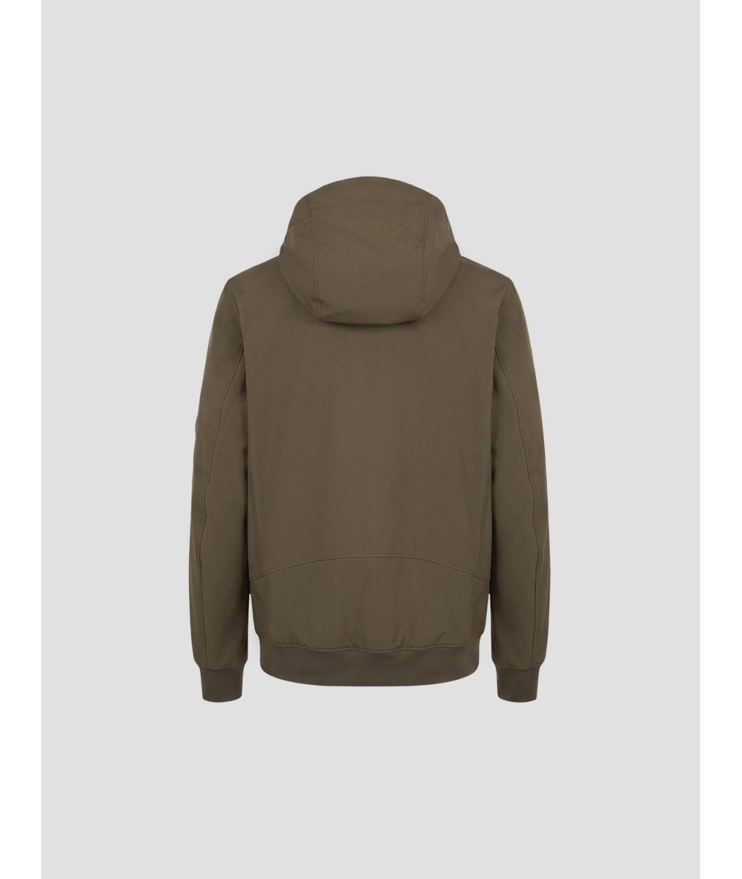 CP COMPANY Зеленая полиэстеровая куртка, фото 2
