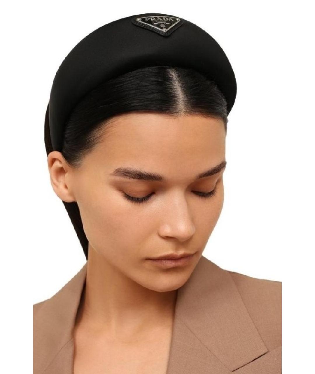 PRADA Черный ободок, фото 2