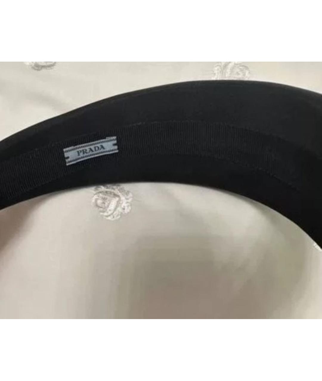 PRADA Черный ободок, фото 5