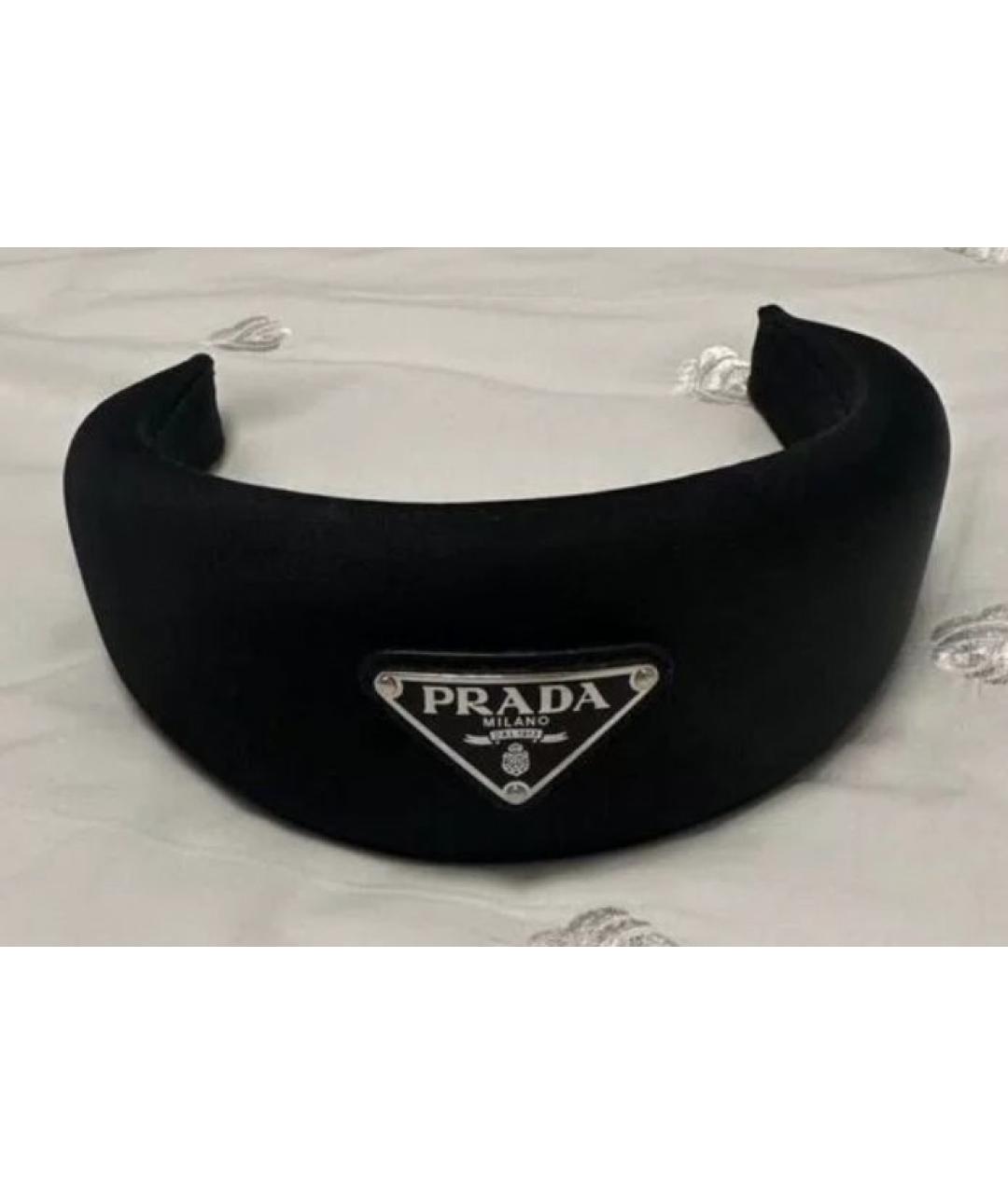 PRADA Черный ободок, фото 4