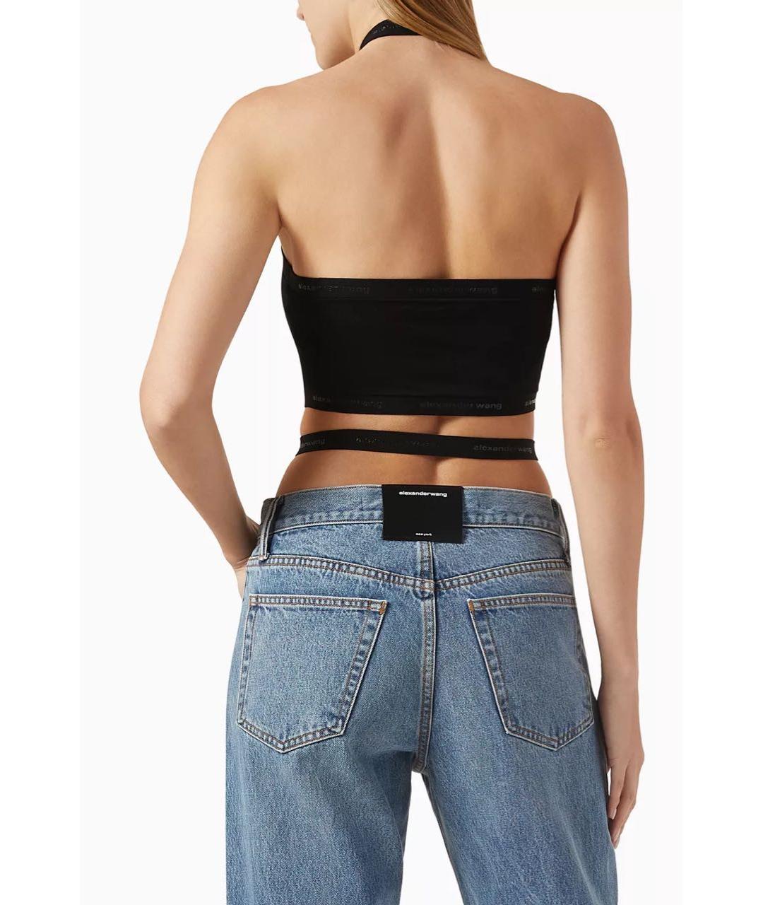 ALEXANDER WANG Черная майка, фото 6