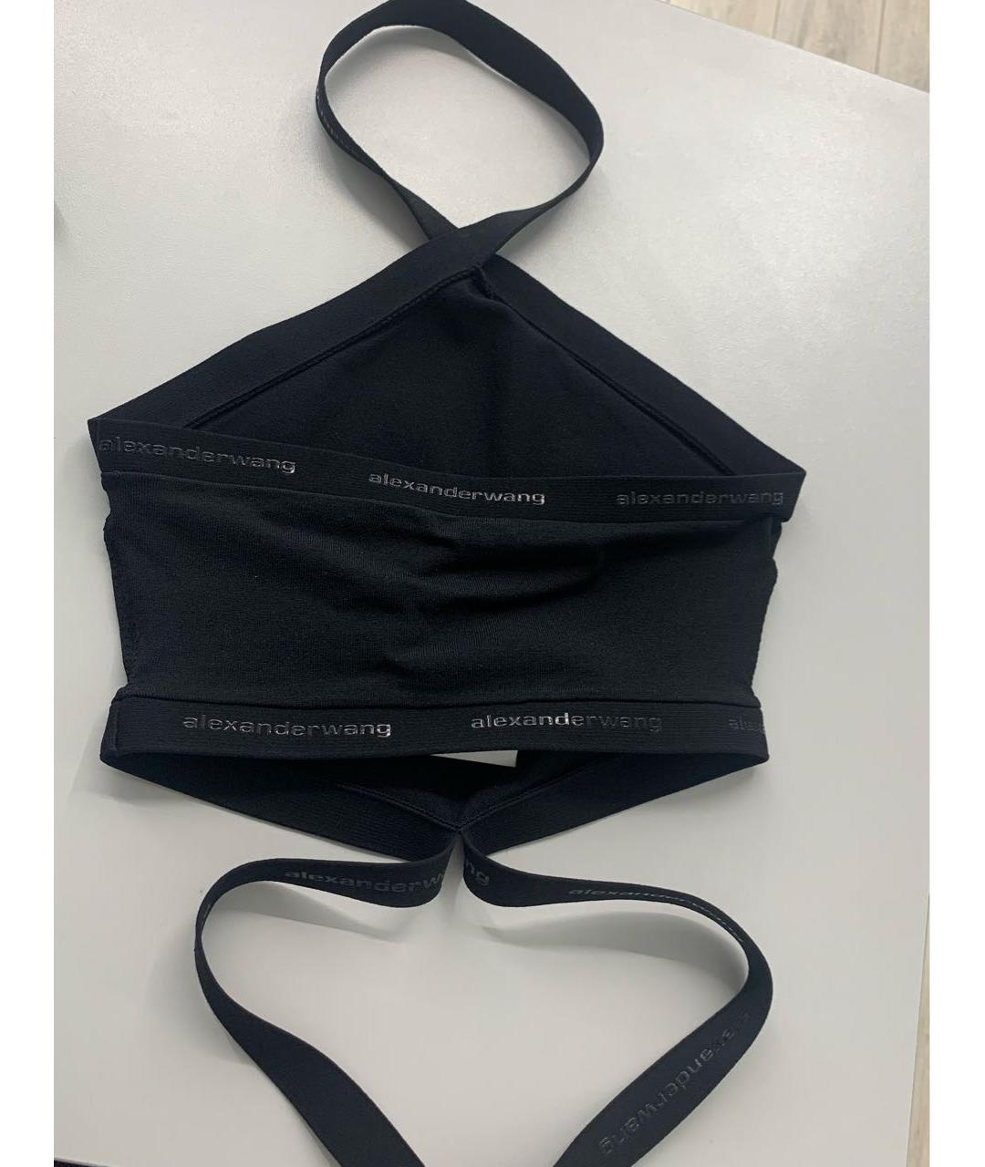 ALEXANDER WANG Черная майка, фото 2