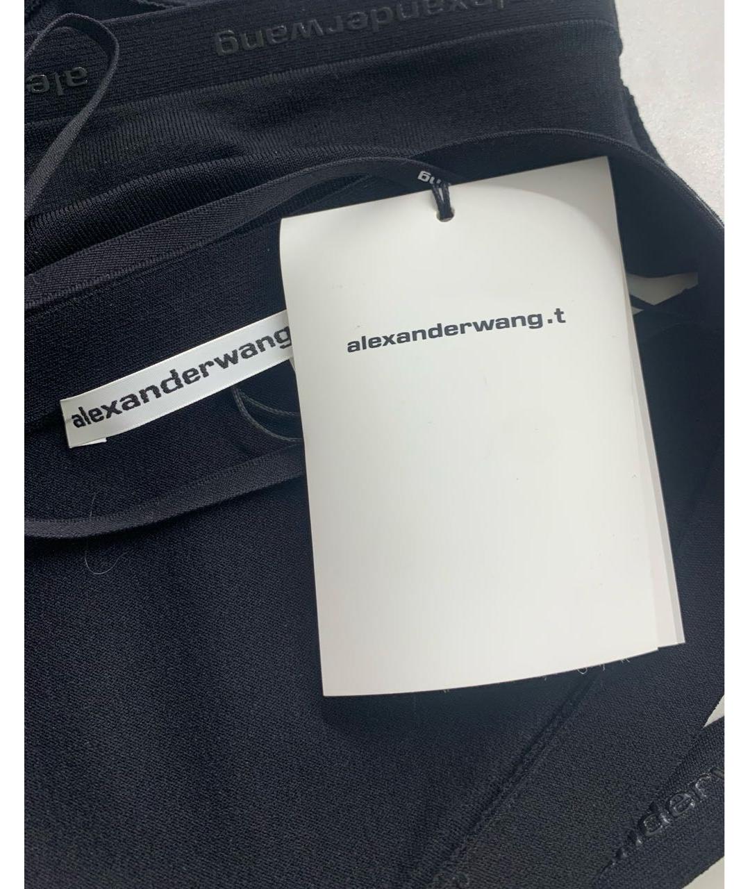 ALEXANDER WANG Черная майка, фото 3