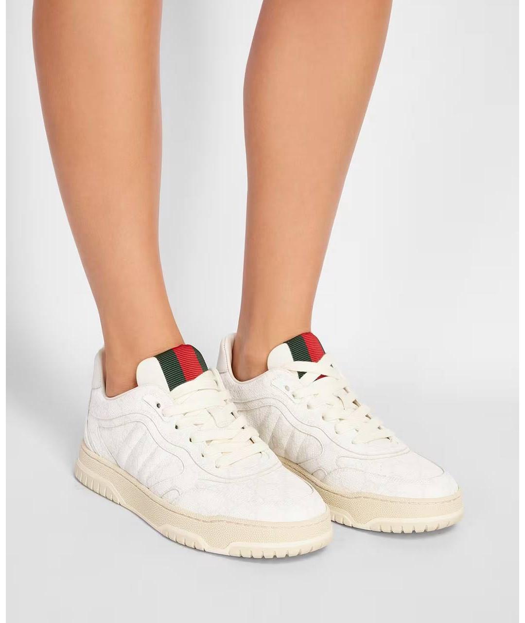 GUCCI Белые кроссовки, фото 2