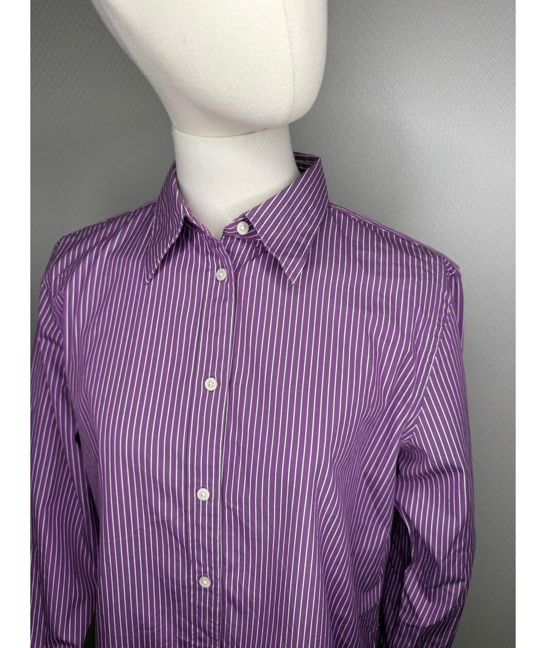 RALPH LAUREN Фиолетовая рубашка, фото 3